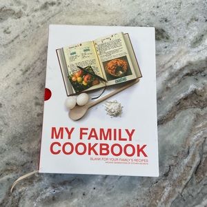 NEW AND UNUSED "MY FAMILY COOKBOOK"